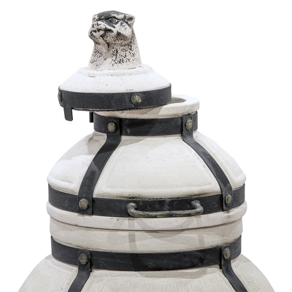 Тандыр "Ахмат" с откидной крышкой + подставка 