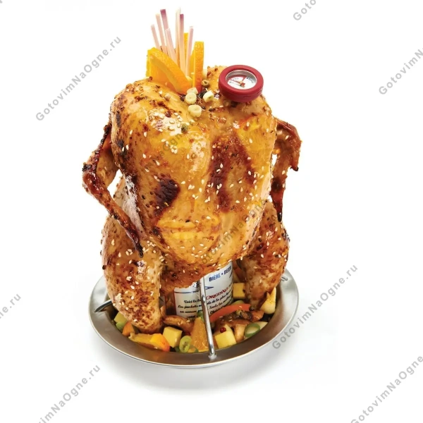 Ростер для курицы с термометром, BROIL KING