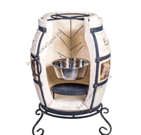 «ЁЛОЧКА» Средняя, Нерж. сталь, d=240мм.