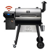 Пеллетный гриль Z GRILLS 700 WiFi, крышка из нерж. стали