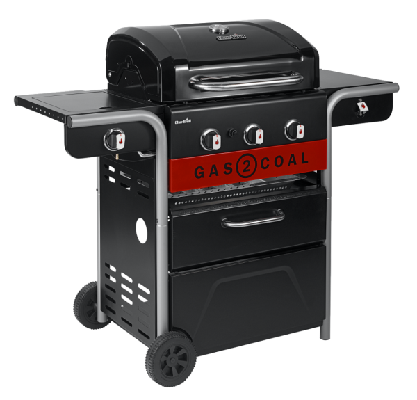 Газовый + Угольный гриль CHAR-BROIL Gas2Coal Hybrid 3B с комфоркой