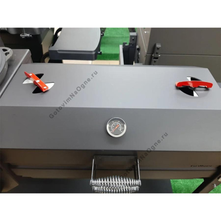 Крышка-Гриль с чугунной решеткой "ИСКАНДЕР 360 NEW" 