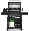 Газовый гриль BROIL KING Crown 490 Shadow с конфоркой и вертелом