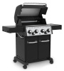 Газовый гриль BROIL KING Crown 490, 4 горелки, боковая конфорка, задняя горелка