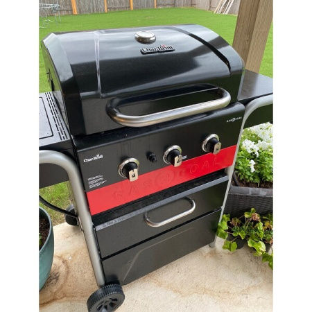 Газовый + Угольный гриль CHAR-BROIL Gas2Coal Hybrid 3B с комфоркой