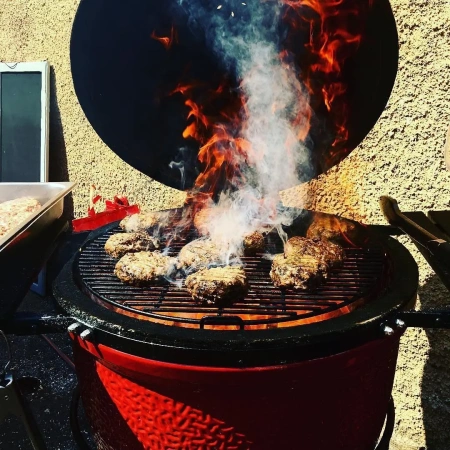 Керамический угольный гриль KAMADO JOE Classic 46см.