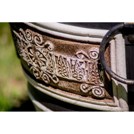 Тандыр "Гектор" с откидной крышкой + подставка