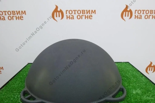 Казан 12л чугунный с чугунной крышкой, СИТОН