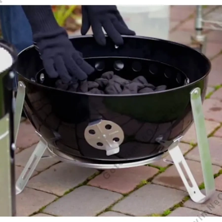 Коптильня WEBER Smokey Mountain Cooker 47см., черный