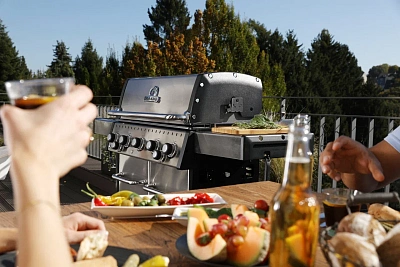 Газовый гриль BROIL KING Baron S 590 IR с вертелом и ИК конфоркой 