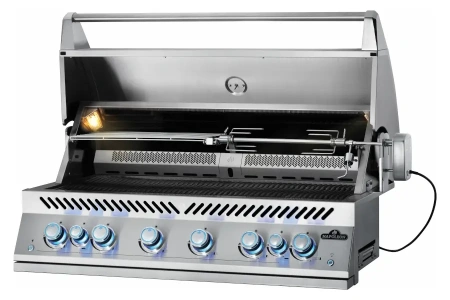 Встраиваемый газовый гриль NAPOLEON Big-44 с вертелом