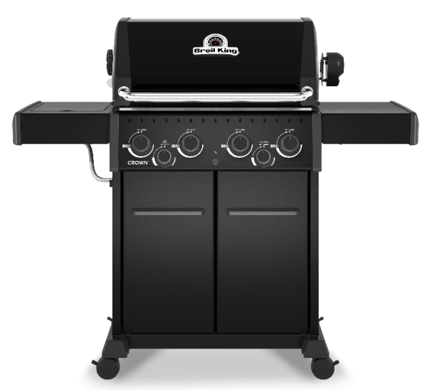 Газовый гриль BROIL KING Crown 490 Shadow с конфоркой и вертелом