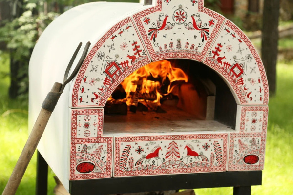 Дровяная русская печь (Жарушка) "Мезенская"