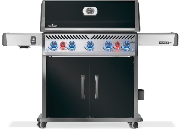 Газовый гриль NAPOLEON Rogue-625 PRO-S c ИК конфоркой (черный)