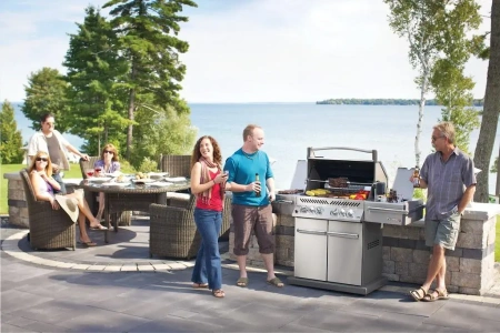 Газовый гриль NAPOLEON Prestige PRO-500 с ИК конфоркой