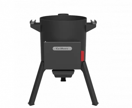 КОМПЛЕКТ: Печь "Берель 400К NEW" + Казан 12л.  (Татарстан)