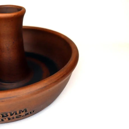 Курница керамическая средняя 21см. "Готовим на огне"