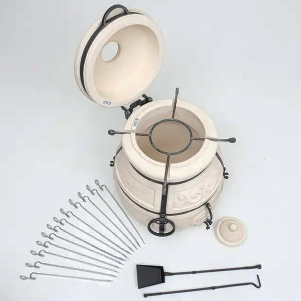 Тандыр "Скиф" с откидной крышкой