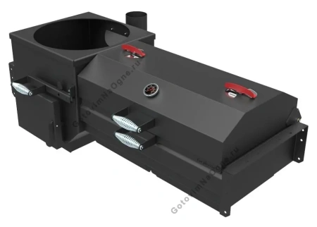 Крышка-Гриль с чугунной решёткой для мангала "ИСКАНДЕР 400"