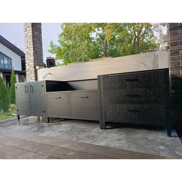 Модуль кухни барбекю ПРОТЕЙ К-3 под газ. гриль NAPOLEON Bilex-485