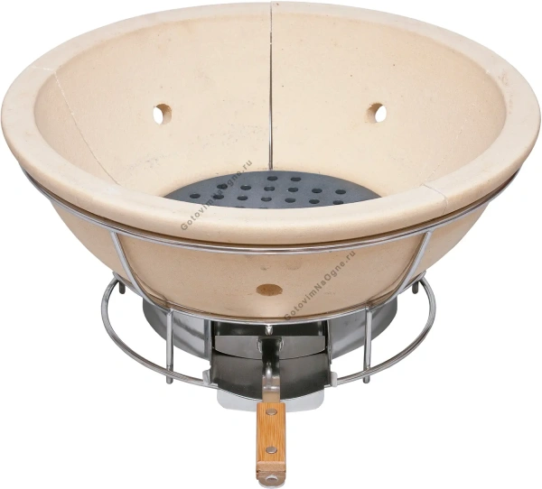 Керамический гриль MONOLITH LeChef  PRO 2.0 Black Solo