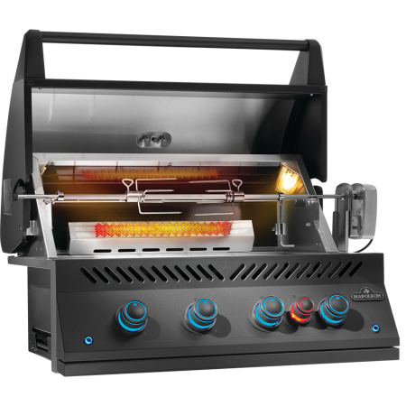 Встраиваемый газовый гриль NAPOLEON Big-32 Phantom с вертелом