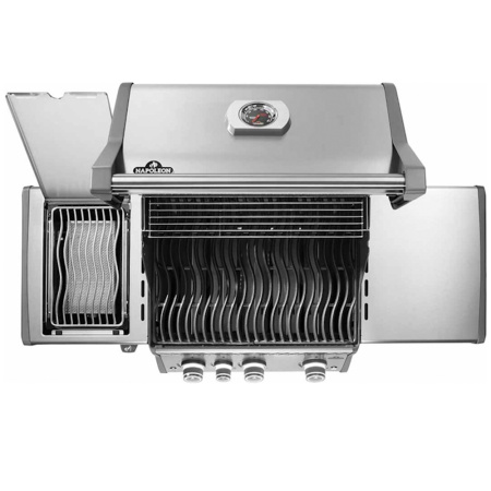 Газовый гриль NAPOLEON Rogue 425 PRO c ИК конфоркой (нерж. сталь)