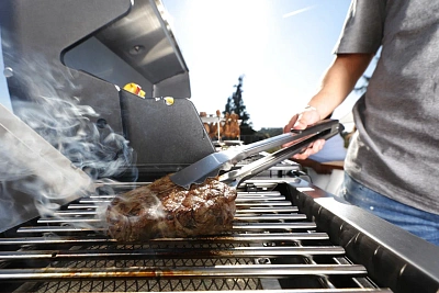 Газовый гриль BROIL KING Baron S 590 IR с вертелом и ИК конфоркой