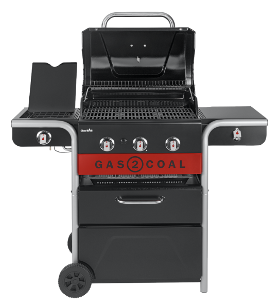 Газовый + Угольный гриль CHAR-BROIL Gas2Coal Hybrid 3B с комфоркой