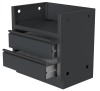 Тумба-основание гриля BILEX-485 c двумя ящиками