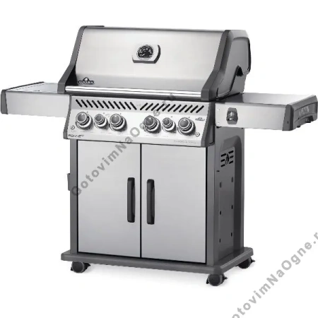 Газовый гриль NAPOLEON Rogue-525 SE c ИК конфоркой (нерж. сталь)