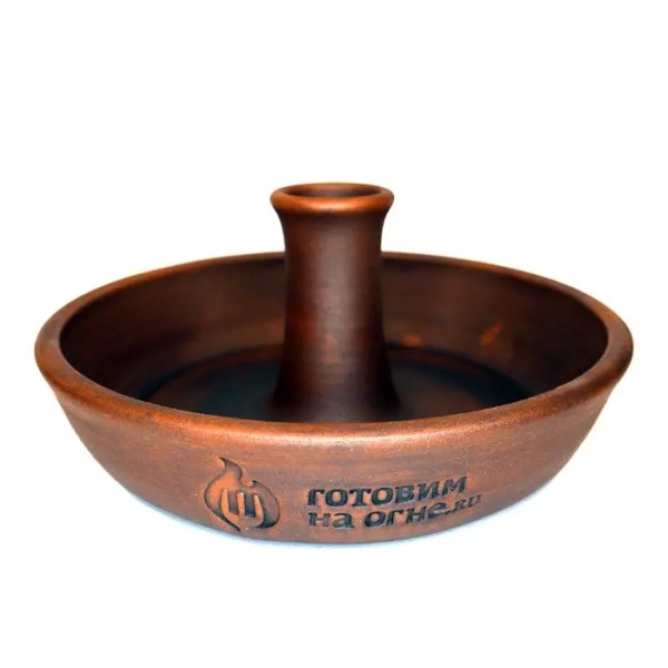 Курница керамическая большая 27см. "Готовим на огне"