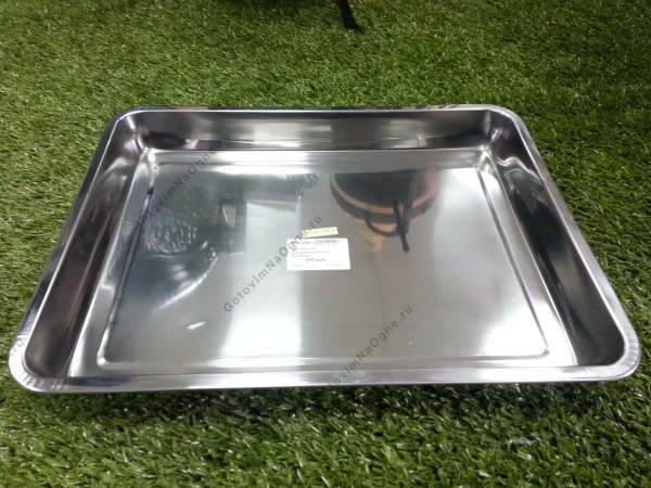 Противень для шашлыка из нерж. стали 30х40см.