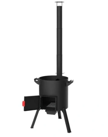 КОМПЛЕКТ: Казан 16л. (Узбекистан) + печь "Берель 440К"