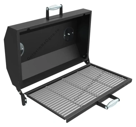 Крышка-Гриль с чугунной решёткой для мангала "ИСКАНДЕР 400"