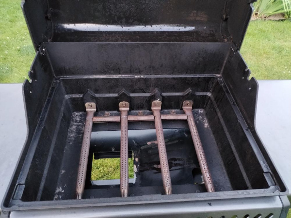 Чистка газового гриля