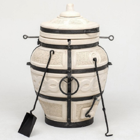 Тандыр "Есаул" с откидной крышкой