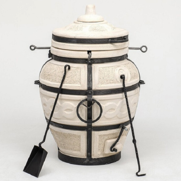 Тандыр "Есаул" с откидной крышкой