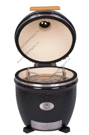 Керамический гриль MONOLITH Classic PRO 2.0 Black Solo