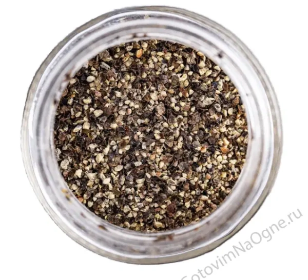 Специя ТОЛЬКО ЧЕРНЫЙ ПЕРЕЦ (дробленый) "Сделано природой"