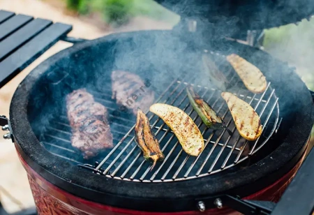 Керамический угольный гриль KAMADO JOE Classic 46см.