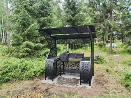 Барбекю комплекс АВИОР М-2 Классик с печь-мангалом Октант-12