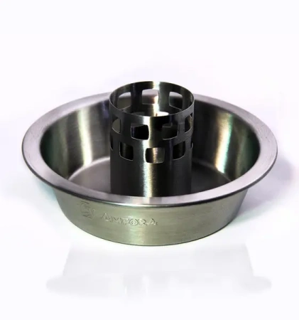 Ростер БОЛЬШОЙ для курицы, Д=28см., из нерж. стали (Амфора)