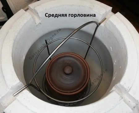 Этажерка мясная Средняя для чугунка и подставки для курицы 